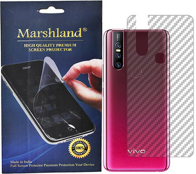 MARSHLAND Back Screen Guard for Vivo V15 carbon(Pack of 1)
