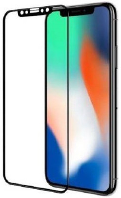DSCASE Edge To Edge Tempered Glass for Apple iPhone X(Pack of 1)