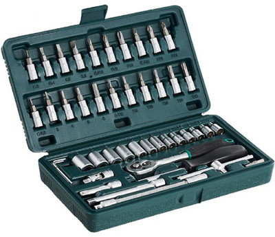DEVEN ENTERPRISE 46 in 1 Pcs Tool Kit Socket Set(Pack of 1)