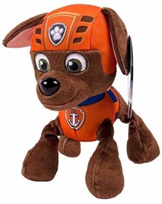 A Little Swag Imported Paw Patrol Cartoon Character Action Figure Soft Stuffed Toy for Girl Boys Kids.(25 cm).  - 25 cm(Orange)