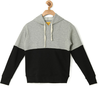 instafab Full Sleeve Solid Boys Sweatshirt