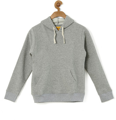 instafab Full Sleeve Solid Boys Sweatshirt