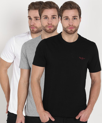 pepe-jeans-solid-men-round-neck-multicolor-t-shirtpack-of-3