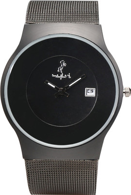 Sylvi SY-POL-BLACK Slim watch Analog Watch - For Men
