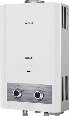 HAVELLS flagro 5.5 L Gas Water Geyser(White, Grey)
