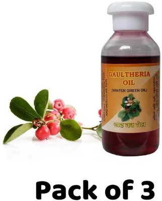Oilntea Gaultheria and Winter Green Oil, 100 ml (Combo of 3 Pack)(100 ml)