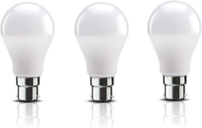 Best Price Ever 9 W Basic Standard B22 LED Bulb(White, Pack of 3)