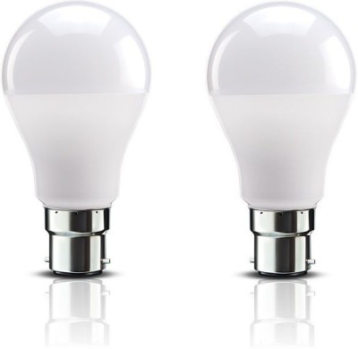 Best Price Ever 12 W Standard B22 LED Bulb(White, Pack of 2)