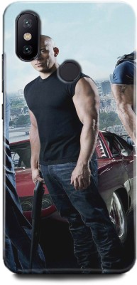GRAFIQE Back Cover for Redmi 6 Pro/ Vin Disel, Actor, Hollywood Actor, Fast And Furious(Multicolor, Shock Proof, Pack of: 1)