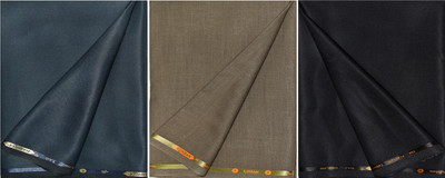 KUNDAN SULZ GWALIOR Viscose Rayon Self Design Trouser Fabric