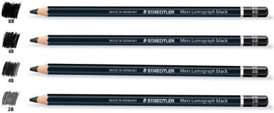 STAEDTLER 4B Pencil(Pack of 4)