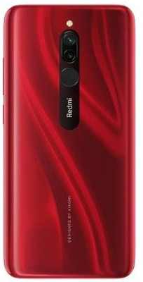 SMART redmi 8 Back Panel(Red)