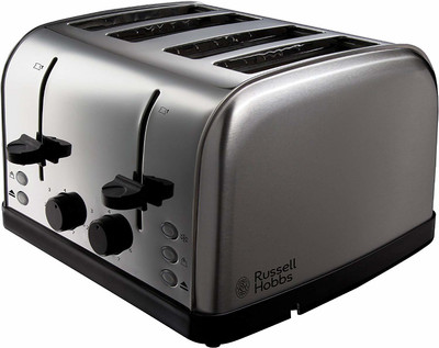 Russell Hobbs 18790 220 W Pop Up Toaster(Silver)