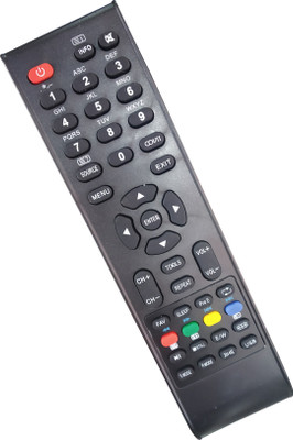 Axelleindia Remote LED/LCDTV Remote Micromax Remote Controller(Black)