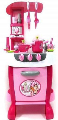 Shivdra traders Toys Multi Color Kitchen Set