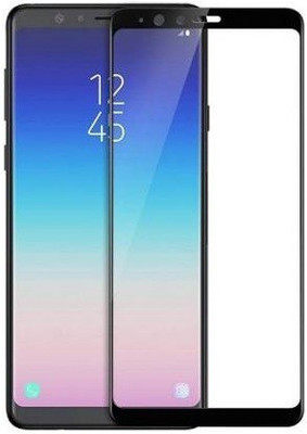 DSCASE Edge To Edge Tempered Glass for Samsung Galaxy A7 2018 Edition(Pack of 1)