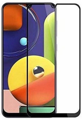 DSCASE Edge To Edge Tempered Glass for Samsung Galaxy A30(Pack of 1)