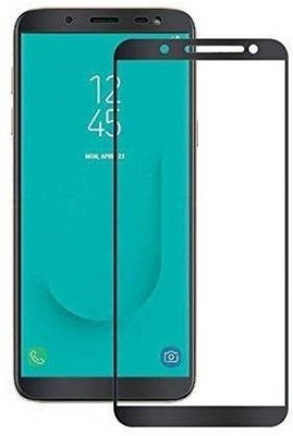 DSCASE Edge To Edge Tempered Glass for Samsung Galaxy J6(Pack of 1)