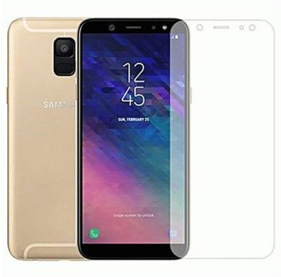 DSCASE Tempered Glass Guard for Samsung Galaxy A6(Pack of 1)