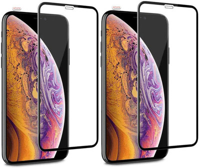 LILLIPUT Tempered Glass Guard for Apple iPhone XS Max(Pack of 2)