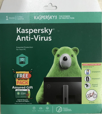 KASPERSKY Anti-virus 1 User 1 Year(CD/DVD)