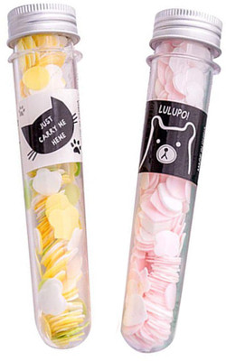 ESAANVIKA Travel Hand Flower Soap Soft Paper Soap In Flower Design Tube Shape Bottle(2 x 20 g)