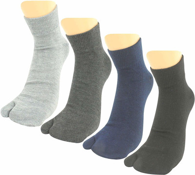 Sanchi Creation Women Solid Ankle Length(Pack of 4)