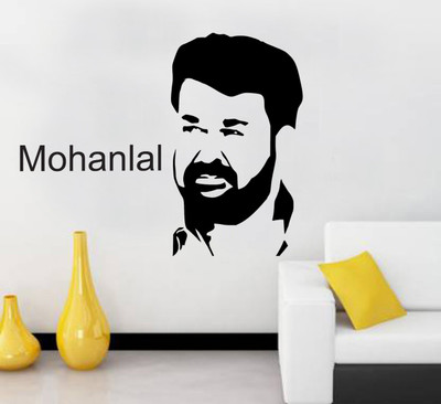 fuzzy 70 cm Mohanlal Self Adhesive Sticker(Pack of 1)