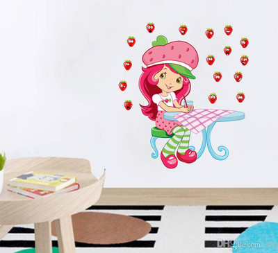 Littlebuds 80 cm Cute Grl Removable Sticker(Pack of 1)