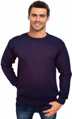 Prokick Full Sleeve Solid Men Sweatshirt