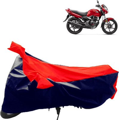 aksmit Two Wheeler Cover for Honda(CB Unicorn, Blue, Red)