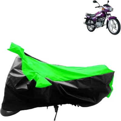 aksmit Two Wheeler Cover for TVS(Star City, Black, Green)