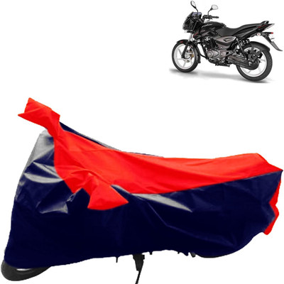 aksmit Two Wheeler Cover for Bajaj(Pulsar 150 DTS-i, Blue, Red)