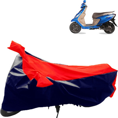 VOCADO Two Wheeler Cover for TVS(Zest, Blue, Red)