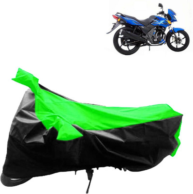VOCADO Two Wheeler Cover for TVS(Flame SR125, Black, Green)