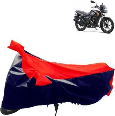 VOCADO Two Wheeler Cover for TVS(Flame DS 125, Blue, Red)