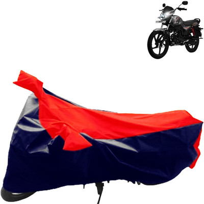 aksmit Two Wheeler Cover for Mahindra(Pantero, Blue, Red)