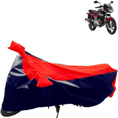 aksmit Two Wheeler Cover for Bajaj(Pulsar 180 DTS-i, Blue, Red)