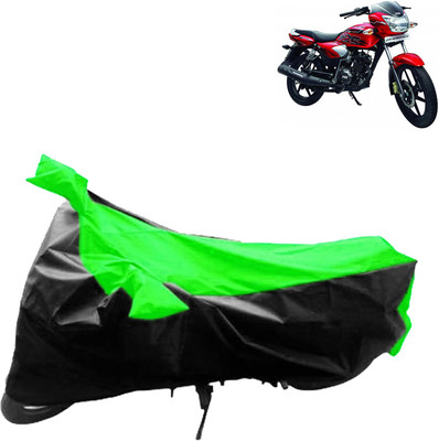 VOCADO Two Wheeler Cover for TVS(Phoenix 125, Black, Green)