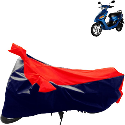 aksmit Two Wheeler Cover for Indus(Yo Electron, Blue, Red)