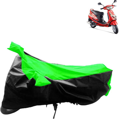 VOCADO Two Wheeler Cover for Mahindra(Duro DZ, Black, Green)