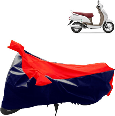 aksmit Two Wheeler Cover for Suzuki(Access SE, Blue, Red)