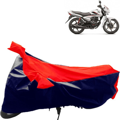 aksmit Two Wheeler Cover for Yamaha(Saluto, Blue, Red)
