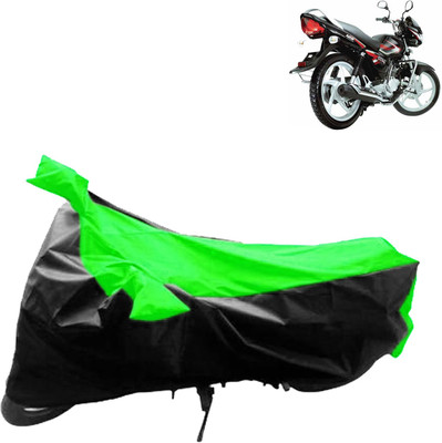 aksmit Two Wheeler Cover for Suzuki(Zeus, Black, Green)