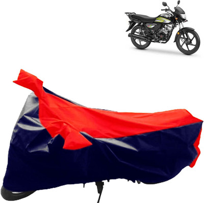 aksmit Two Wheeler Cover for Honda(CD 110 Dream, Blue, Red)
