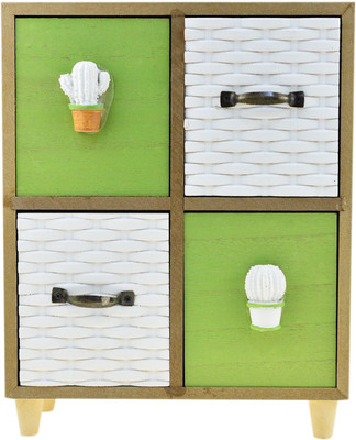 AVMART Multi Storage Cosmetic Organiser / Jewellery Organiser Box/ Storage Case Jewellery, Makeup Vanity Box(Multicolor)