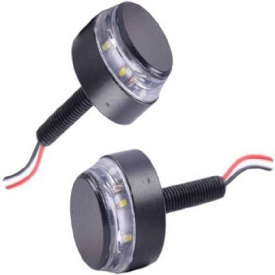 Riya Touch Side LED Indicator Light for Universal For Bike Universal For Bike(Yellow)