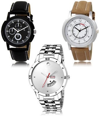 FERRIZZO New latest Designer Combo of 3 Analog Watch  - For Men