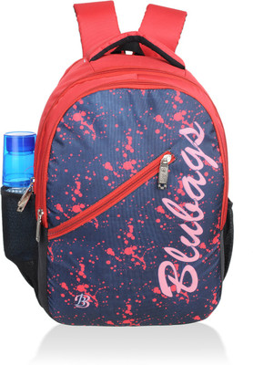 blubags Digital printed casual backpack 36L 36 L Laptop Backpack(Blue)
