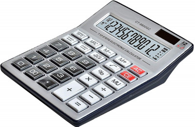 Neel CT8800GC CT-8800 GC Check & Correct Basic & Financial Calculator 12 Digit 2 Way Power Financial  Calculator(12 Digit)